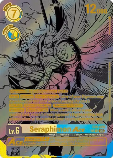 Seraphimon ACE (Textured) (EX6-028 R) — card price