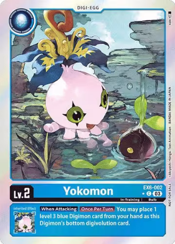 Yokomon (Box Promotion Pack: Infernal Ascension) (EX6-002 C), Infernal Ascension — Digimon card price