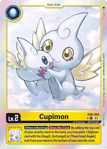 Cupimon (Box Promotion Pack: Infernal Ascension) (EX6-003 U), Infernal Ascension — Digimon card price