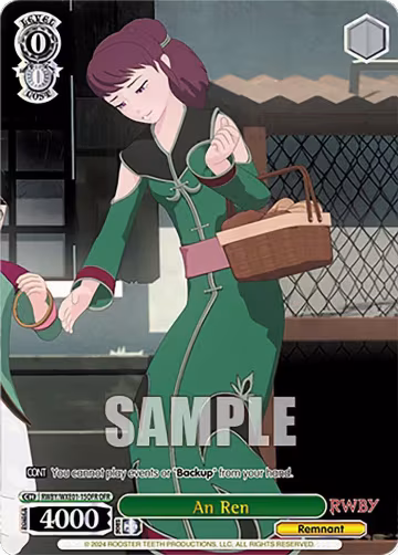 An Ren (OFR) (RWBY/WXE01-15OFR OFR), RWBY Premium Booster — Weiß Schwarz card price