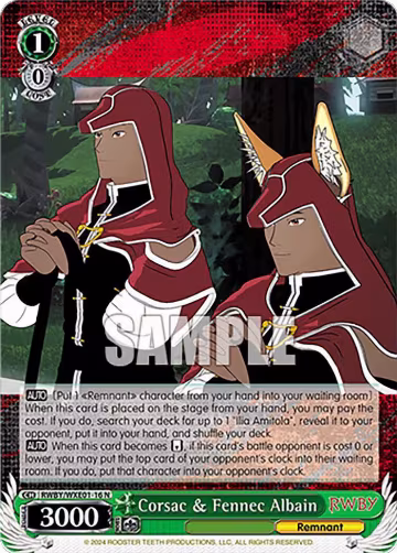 Corsac & Fennec Albain (RWBY/WXE01-16 N), RWBY Premium Booster — Weiß Schwarz card price