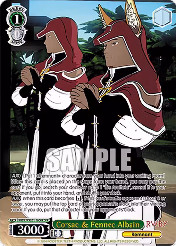 Corsac & Fennec Albain (OFR) (RWBY/WXE01-16OFR OFR), RWBY Premium Booster — Weiß Schwarz card price
