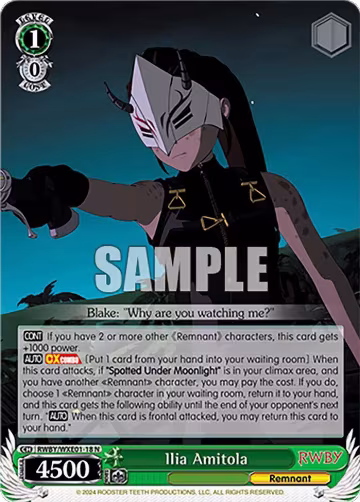 Ilia Amitola (RWBY/WXE01-18 N), RWBY Premium Booster — Weiß Schwarz card price