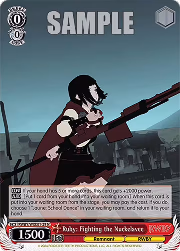 Ruby: Fighting the Nuckelavee (RWBY/WXE01-29 N), RWBY Premium Booster — Weiß Schwarz card price