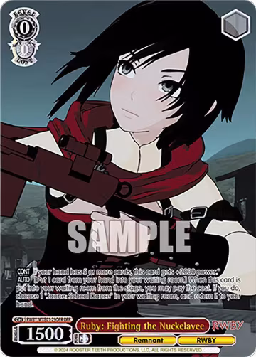 Ruby: Fighting the Nuckelavee (OFR) (RWBY/WXE01-29OFR OFR), RWBY Premium Booster — Weiß Schwarz card price