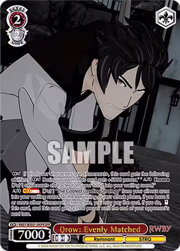Qrow: Evenly Matched (OFR) (RWBY/WXE01-39OFR OFR), RWBY Premium Booster — Weiß Schwarz card price