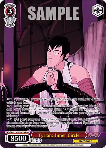 Tyrian: Inner Circle (OFR) (RWBY/WXE01-41OFR OFR), RWBY Premium Booster — Weiß Schwarz card price