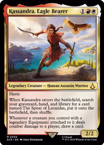 Kassandra, Eagle Bearer (59), Universes Beyond: Assassin's Creed — Magic card price