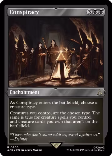 Conspiracy (Foil Etched) (200), Universes Beyond: Assassin's Creed — Magic card price