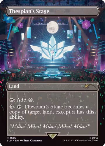 Thespian's Stage (1607) (1607), Secret Lair Drop Series — Magic card price