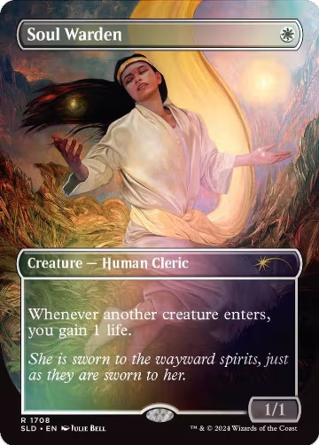 Soul Warden (1708) (Rainbow Foil) (1708), Secret Lair Drop Series — Magic card price
