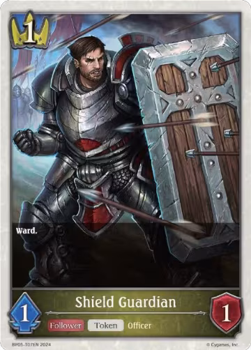 Shield Guardian (BP05-T07EN), Omens Eternal — Shadowverse card price