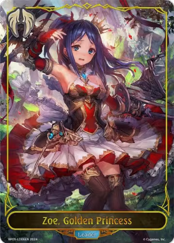 Zoe, Golden Princess (BP05-LD06EN), Omens Eternal — Shadowverse card price