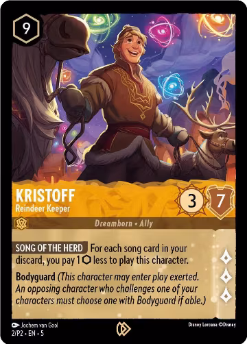 Kristoff - Reindeer Keeper (2), Disney Lorcana Promo Cards — Lorcana card price