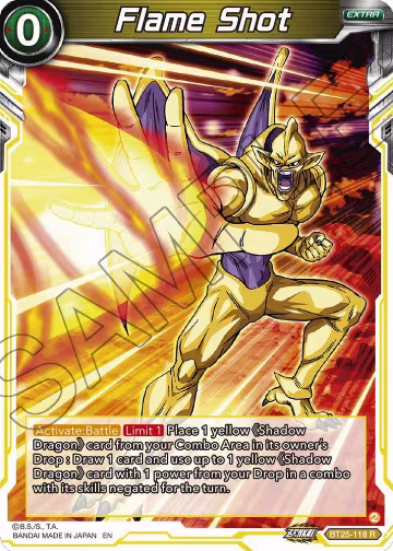 Flame Shot (BT25-118), Legend of the Dragon Balls — DB Super card price