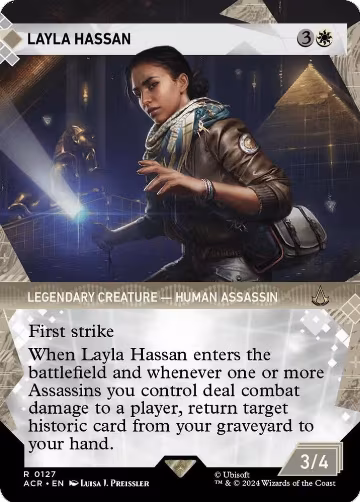 Layla Hassan (Showcase) (127), Universes Beyond: Assassin's Creed — Magic card price