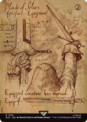 Blade of Selves (1570), Secret Lair Drop Series — Magic card price