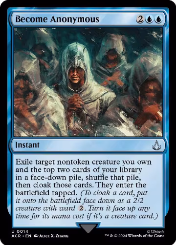 Become Anonymous (14), Universes Beyond: Assassin's Creed — Magic card price