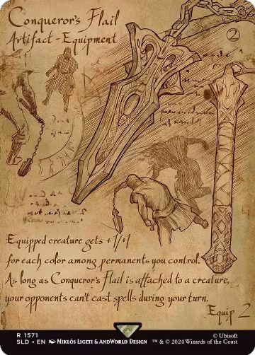 Conqueror's Flail (1571), Secret Lair Drop Series — Magic card price