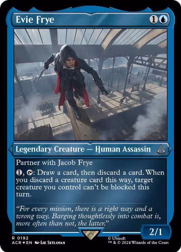 Evie Frye (Foil Etched) (192), Universes Beyond: Assassin's Creed — Magic card price