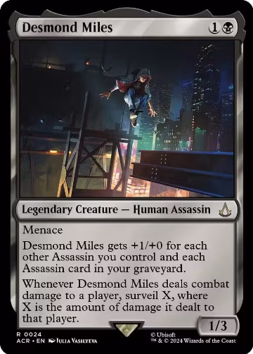 Desmond Miles (24), Universes Beyond: Assassin's Creed — Magic card price