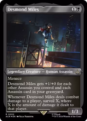 Desmond Miles (Foil Etched) (202), Universes Beyond: Assassin's Creed — Magic card price
