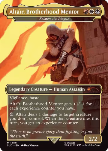 Altair, Brotherhood Mentor - Kelsien, the Plague (1558), Secret Lair Drop Series — Magic card price