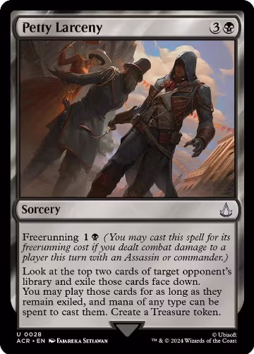 Petty Larceny (28), Universes Beyond: Assassin's Creed — Magic card price