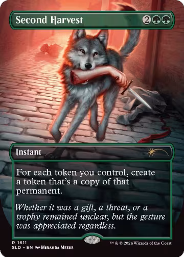 Second Harvest (1611) (1611), Secret Lair Drop Series — Magic card price
