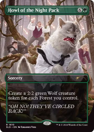Howl of the Night Pack (1610), Secret Lair Drop Series — Magic card price