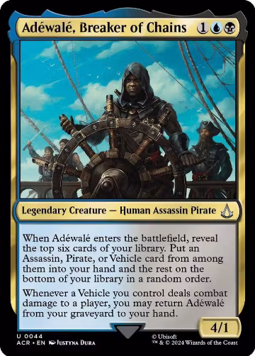 Adewale, Breaker of Chains (44), Universes Beyond: Assassin's Creed — Magic card price