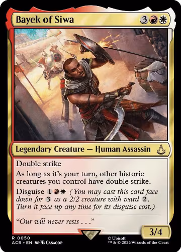 Bayek of Siwa (50), Universes Beyond: Assassin's Creed — Magic card price