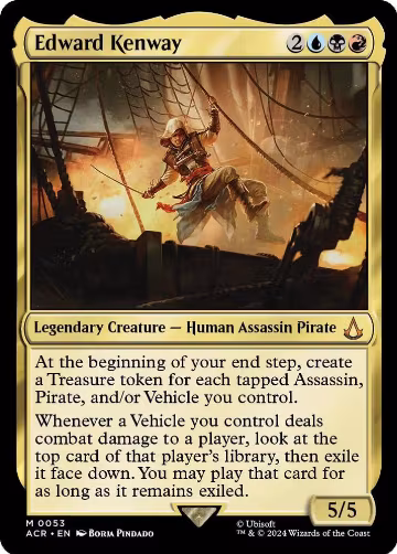 Edward Kenway (53), Universes Beyond: Assassin's Creed — Magic card price