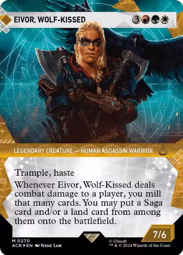 Eivor, Wolf-Kissed (Showcase) (Textured Foil) (270), Universes Beyond: Assassin's Creed — Magic card price