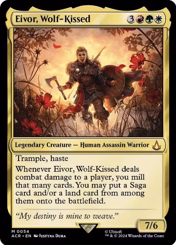 Eivor, Wolf-Kissed (54), Universes Beyond: Assassin's Creed — Magic card price