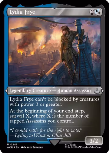 Lydia Frye (Foil Etched) (241), Universes Beyond: Assassin's Creed — Magic card price