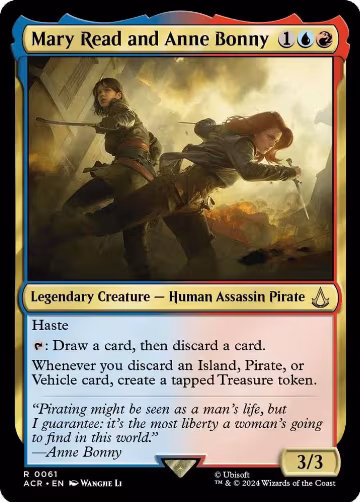 Mary Read and Anne Bonny (61), Universes Beyond: Assassin's Creed — Magic card price
