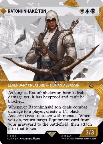 Ratonhnhake:ton (Showcase) (150), Universes Beyond: Assassin's Creed — Magic card price