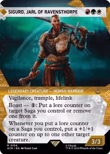 Sigurd, Jarl of Ravensthorpe (Showcase) (154), Universes Beyond: Assassin's Creed — Magic card price