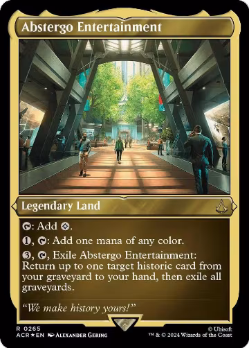 Abstergo Entertainment (Foil Etched) (265), Universes Beyond: Assassin's Creed — Magic card price