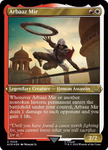 Arbaaz Mir (Foil Etched) (226), Universes Beyond: Assassin's Creed — Magic card price