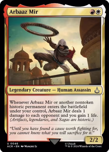 Arbaaz Mir (46), Universes Beyond: Assassin's Creed — Magic card price