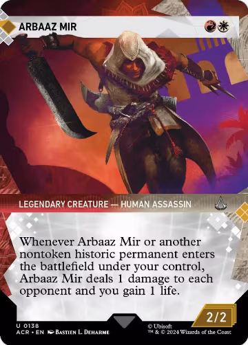 Arbaaz Mir (Showcase) (138), Universes Beyond: Assassin's Creed — Magic card price