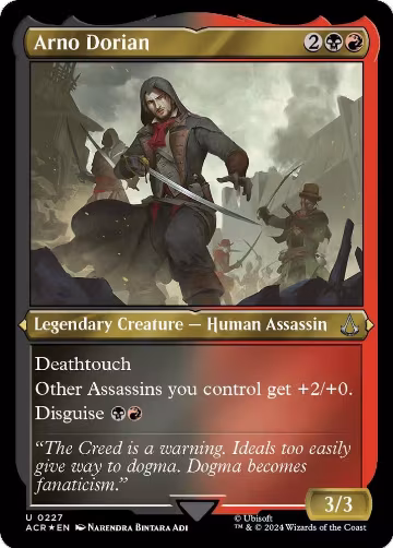 Arno Dorian (Foil Etched) (227), Universes Beyond: Assassin's Creed — Magic card price