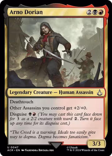 Arno Dorian (47), Universes Beyond: Assassin's Creed — Magic card price