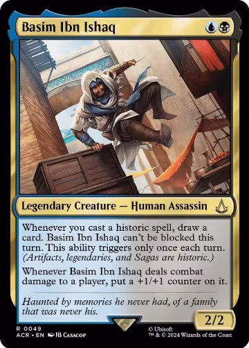 Basim Ibn Ishaq (49), Universes Beyond: Assassin's Creed — Magic card price