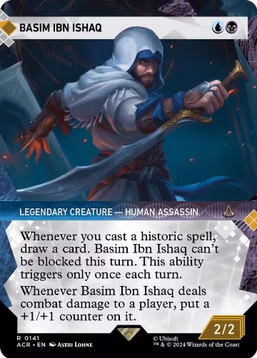 Basim Ibn Ishaq (Showcase) (141), Universes Beyond: Assassin's Creed — Magic card price