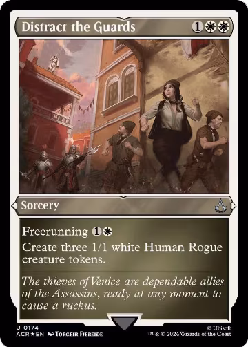 Distract the Guards (Foil Etched) (174), Universes Beyond: Assassin's Creed — Magic card price
