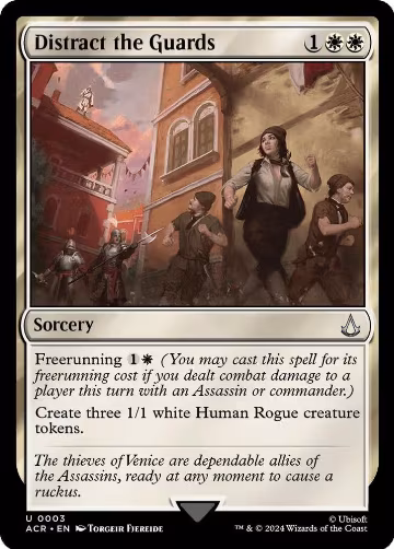 Distract the Guards (3), Universes Beyond: Assassin's Creed — Magic card price