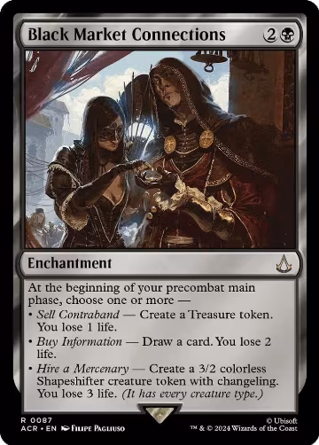Black Market Connections (87), Universes Beyond: Assassin's Creed — Magic card price
